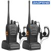 BAOFENG BF-888S 2 Pack UHF Walkie Talkies – Portable Handheld Two-Way Radios for Hiking & Camping