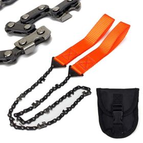 Portable Survival Chain Saw – Pocket Hand Wire Saw for Camping, Hiking & Outdoor Use