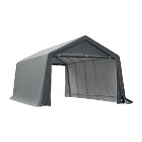 Outsunny 12x20 Carport Canopy, Heavy-Duty Waterproof Shelter, Reliable Protection for Vehicles