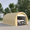 Outsunny 16x10 Heavy Duty Carport Tent with Zipper Door, Portable Garage Shelter for Car, Truck, Boat