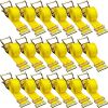 18-Pack VEVOR E-Track Straps – 2"x15', 4400 lb Break Strength, Ratchet & Spring Fitting
