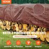 VEVOR Tarp 20x40 ft 16 Mil Extra Thick, Waterproof Poly Plastic Tarps Cover