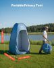VEVOR Pop-Up Shower Tent – Instant Portable Privacy Changing Room with Shower Bag