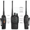 BAOFENG BF-888S 2 Pack UHF Walkie Talkies – Portable Handheld Two-Way Radios for Hiking & Camping