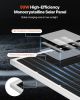 VEVOR 50W 12V Solar Battery Trickle Charger Maintainer, Mono Solar Panel Battery Charger with Upgraded MPPT Controller & Adjustable Mount Bracket