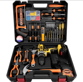50 Pieces Of 21V Impact Lithium Drill Set STT-050A (Option: STT050A)