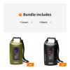 Waterproof Dry Bag – 10L/20L/30L Floating Backpack with Clear Phone Case for Kayaking & Camping