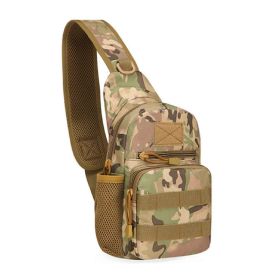 Tactical Shoulder Bag – Molle Hiking Backpack for Hunting, Camping & Fishing (Color: CP)