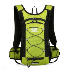 Hydration Pack Backpack with 2L Water Bladder – For Running, Hiking, Cycling & Camping (Color: Green)