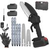 Portable Electric Mini Chainsaw – Handheld Cordless Battery Powered Chain Saw