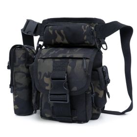 ANTARCTICA Waterproof Tactical Drop Leg Pouch – Type B Thigh Bag for Outdoor, Cycling & Hiking (Color: CP BK)