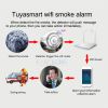Tuya WiFi Smoke Detector – Fire & Smoke Alarm for Home Safety