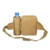 Tactical Denim Waist Bag – With Water Bottle Holder for Camping, Travel & Outdoor Sports