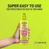 Handheld Fire Foam Spray – Easy to Use, Non-Toxic, Emergency Home & Kitchen Safety