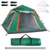 4–5 Person Camping Tent – Waterproof Outdoor Tent with Mosquito Net Windows