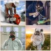 Dust Respirator Mask – Includes Safety Glasses & Replaceable Filters