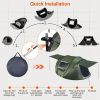 5–8 Person Pop-Up Camping Tent – Automatic Instant Setup, Waterproof with Mesh Windows
