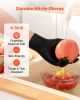 VEVOR 4.5 Mil Black Nitrile Disposable Gloves – Latex & Powder-Free, Food-Grade