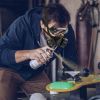 Dust Respirator Mask – Includes Safety Glasses & Replaceable Filters
